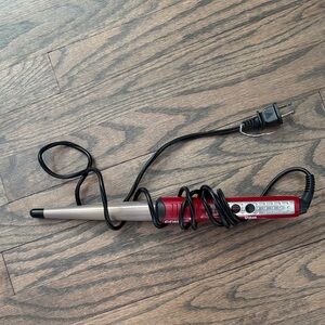 Conair Red and Silver Curling Wand - Women Hair Tools